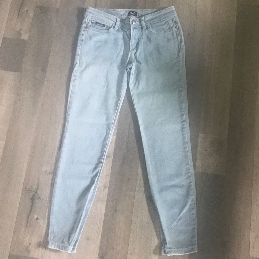 Dolce&Gabbana, D&G, straight leg jeans. SZ 24